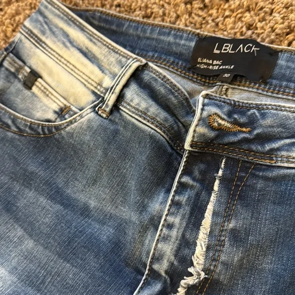Eliana high rise ankle size 30 medium wash - Picture 3 of 5